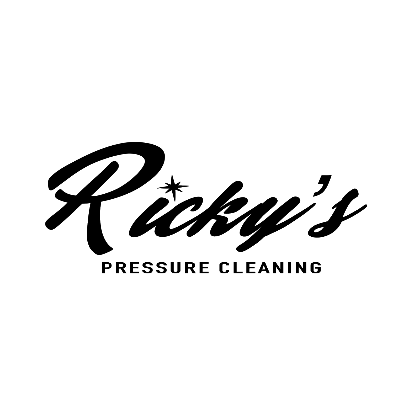 Ricky's Pressure Cleaning Logo